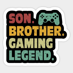 Christmas Gift For Gaming Teenage Boys & Kids Gamer Brother Sticker